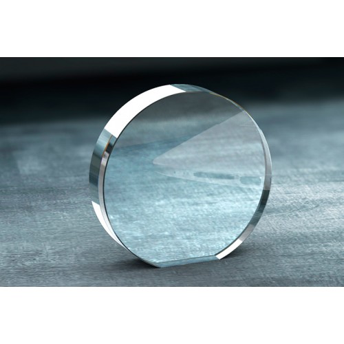 ΚΡΥΣΤΑΛΛΟ ΚΡ1 ROUND AWARD 12,5x12,5x3 cm ME ΚΟΥΤΙ