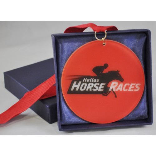 ΜΕΤΑΛΛΙΟ PLEXI GLASS 9cm  ΚΟΥΤΙ 10,5x10.5cm