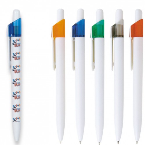 02660 Στυλό πλαστικό δίχρωμο