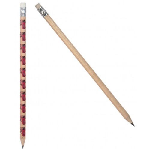021287 Μολύβι ξύλινο με γόμα