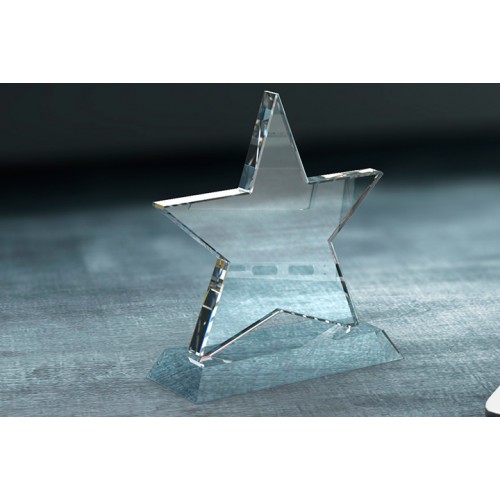 ΚΡΥΣΤΑΛΛΟ ΚΡ10 STAR AWARD 16,5x15x6 cm ME ΚΟΥΤΙ