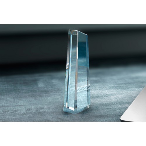 ΚΡΥΣΤΑΛΛΟ ΚΡ12 OBELISK AWARD 24x8x5 cm ME ΚΟΥΤΙ